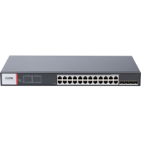 iFLOW F-SW-IM628HPOE-PM-24G4GO — Настраиваемый промышленный 24-портовый PoE-коммутатор